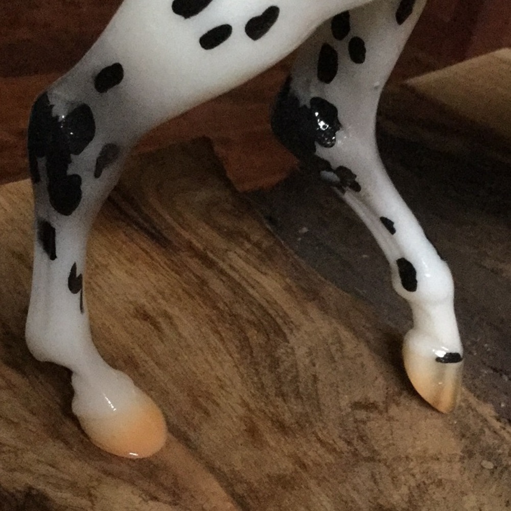 Breyer horse statue breyerfest 2022 special run Brahm spotted horse equestrian - Picture 7 of 11
